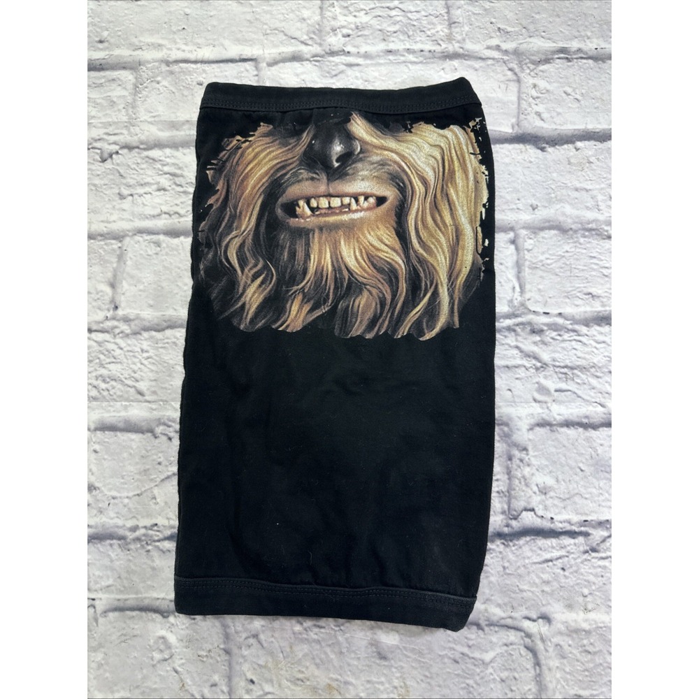 Star Wars Chewbacca Face Mask Neck Gaiter Black Wookiee Graphic Tube Scarf OS